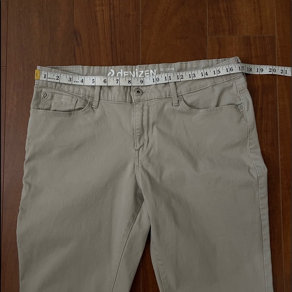 DENIZEN From LEVI’S Womens Modern Boot Cut Khaki Pants 14M - Picture 7 of 12